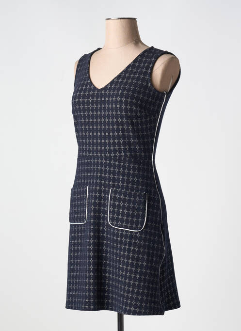 Robe courte bleu FILLE A SUIVRE pour femme