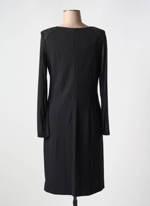 Robe mi-longue noir PAUSE CAFE pour femme