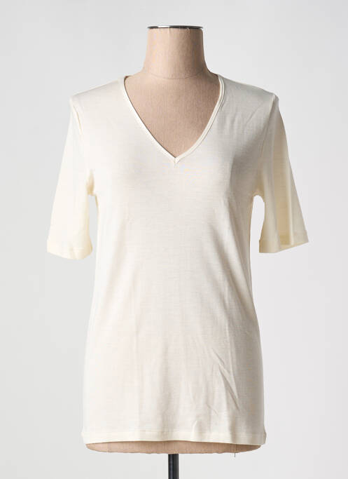 T-shirt beige HANRO pour femme