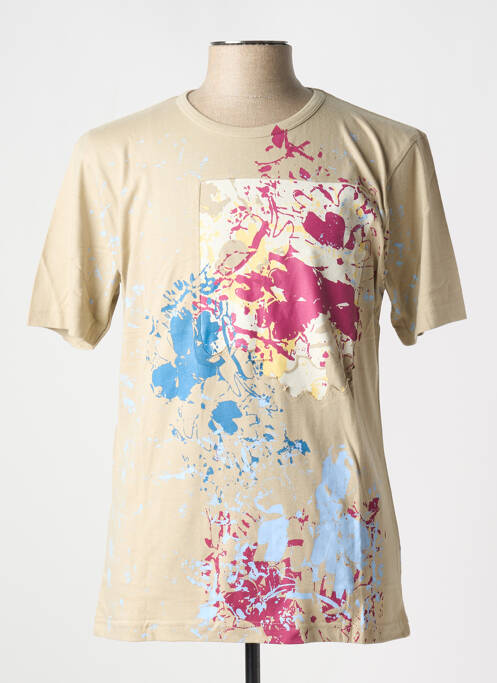 T-shirt beige BEST MOUNTAIN pour homme