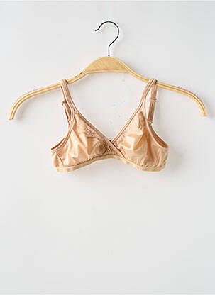 Soutien-gorge effet matière satinée brassieres chair ANTINEA femme