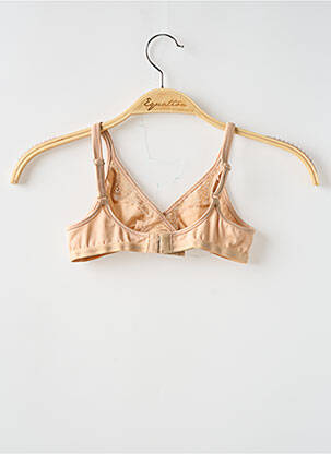 Soutien-gorge effet matière satinée brassieres chair ANTINEA femme