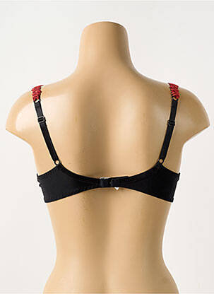 Soutien-gorge légère et transparente haut soutien-gorge emboitant noir BARBARA femme