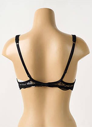 Soutien-gorge tissage dentelle haut soutien-gorge emboitant noir LISE CHARMEL femme