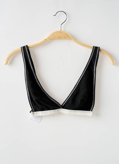 Haut de maillot de bain bretelles élastiquées bralettes noir ETAM femme