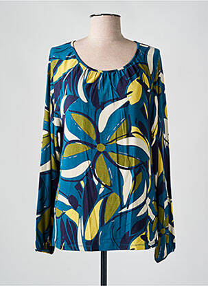 T-shirt manches longues manches longues vert TRANQUILLO femme