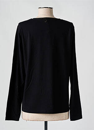 T-shirt manches longues manches longues noir MALOKA femme