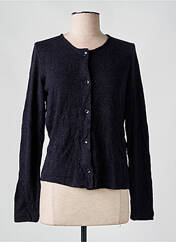 Gilet manches longues bleu MALOKA pour femme seconde vue