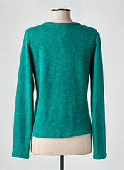 Gilet manches longues vert LINGAM pour femme seconde vue