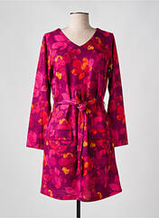 Robe courte rose AGATHE & LOUISE pour femme seconde vue