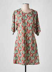 Robe courte vert LINGAM pour femme seconde vue