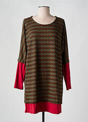 Robe courte vert LINGAM pour femme seconde vue