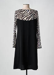 Robe mi-longue noir AN II VITO pour femme seconde vue