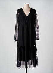 Robe mi-longue noir MALOKA pour femme seconde vue