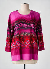 T-shirt violet BRANDTEX pour femme seconde vue