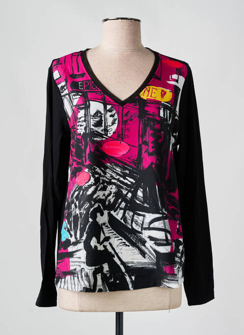 T-shirt noir MALOKA pour femme