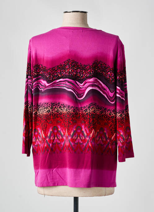 T-shirt violet BRANDTEX pour femme