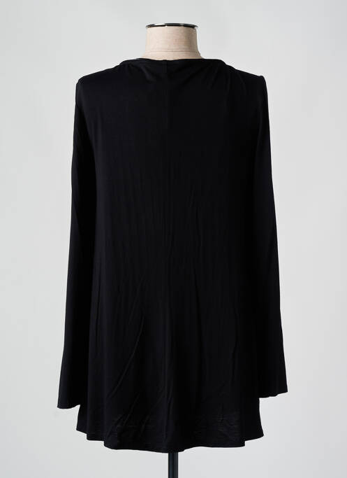 Tunique manches longues noir AN II VITO pour femme
