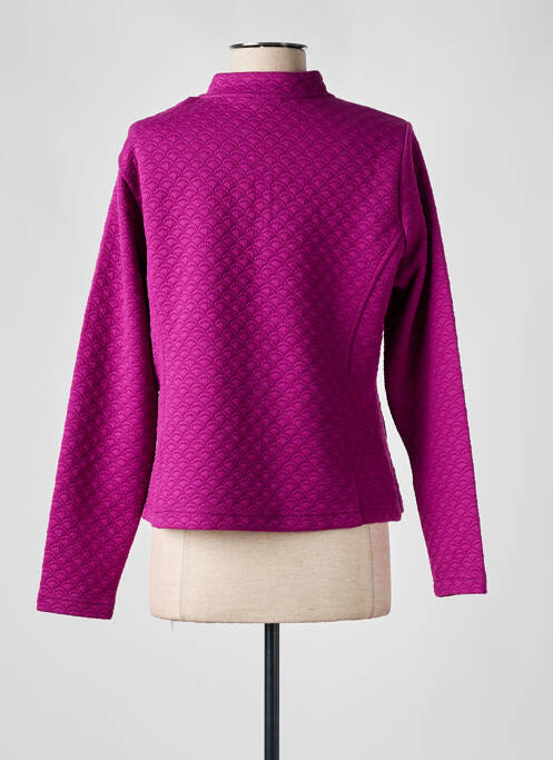 Veste casual violet BRANDTEX pour femme