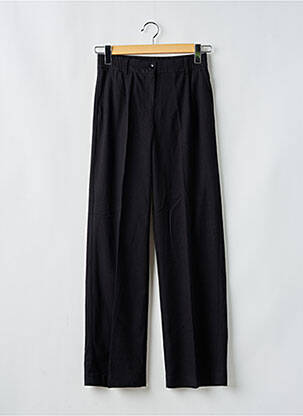 Pantalon droit stretch taille normale noir BRANDTEX femme