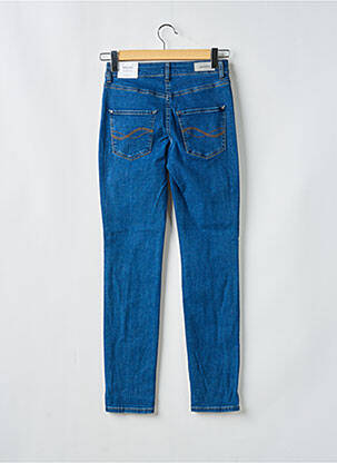 Jeans coupe slim tissage brut taille normale bleu BRANDTEX femme