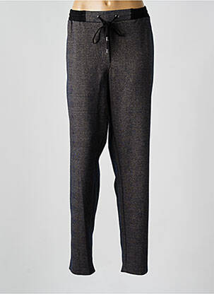 Pantalon slim taille élastique taille normale noir BRANDTEX femme