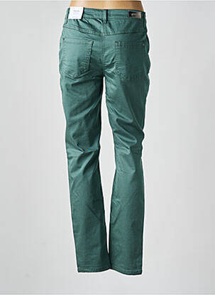 Pantalon droit stretch taille normale vert BRANDTEX femme