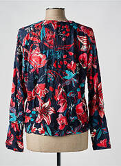 Gilet manches longues rouge MALOKA pour femme seconde vue