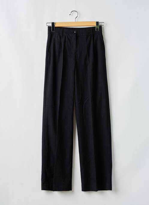 Pantalon droit stretch taille normale noir BRANDTEX femme