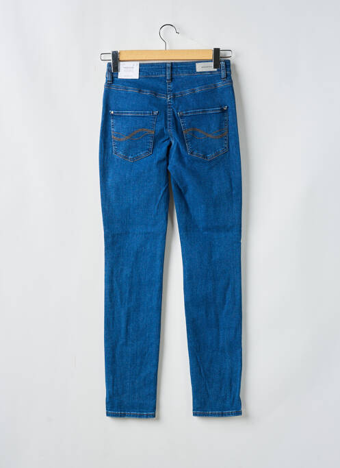 Jeans coupe slim tissage brut taille normale bleu BRANDTEX femme