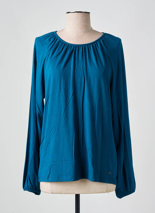 Blouse bleu TRANQUILLO pour femme