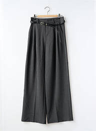 Pantalon flare coupe évasée gris FEELKOO femme