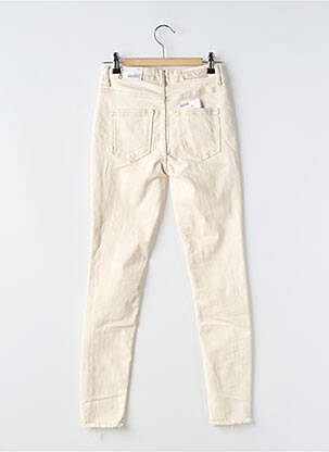 Pantalon slim poches beige ONLY femme