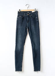 Jeans coupe slim effet usé délavé taille normale bleu ONLY femme