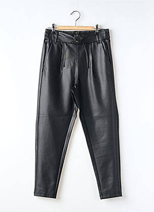 Pantalon droit taille élastique noir ONLY femme