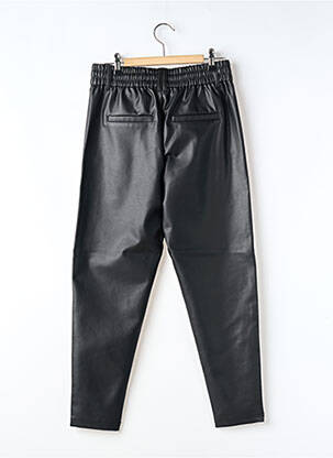 Pantalon droit taille élastique noir ONLY femme