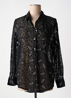 Chemisier noir KILKY pour femme
