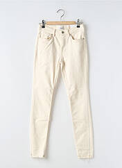 Pantalon slim beige ONLY pour femme seconde vue