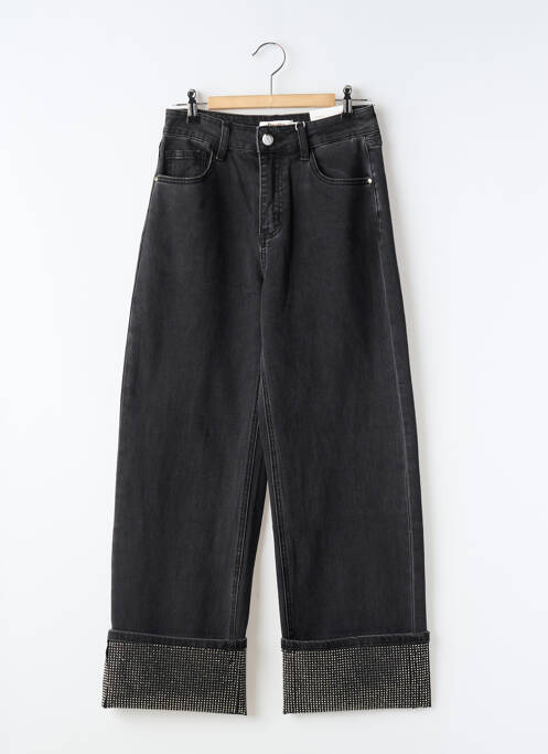 Jean coupe flare poches gris ORAIJE femme