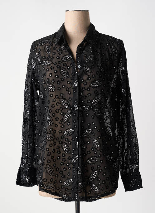 Chemisier noir KILKY pour femme