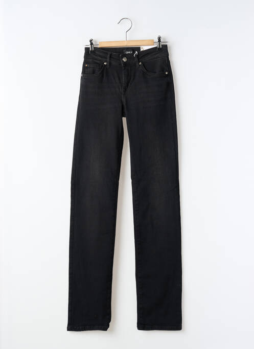 Jeans coupe droite noir ONLY pour femme