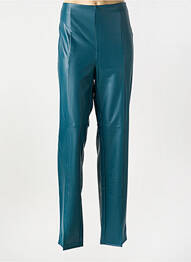 Legging tissage simili-cuir taille haute vert ONLY CARMAKOMA femme