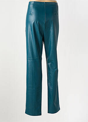 Legging tissage simili-cuir taille haute vert ONLY CARMAKOMA femme