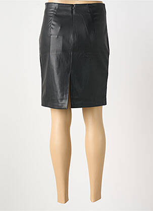 Jupe mi-longue taille à pinces noir ONLY femme