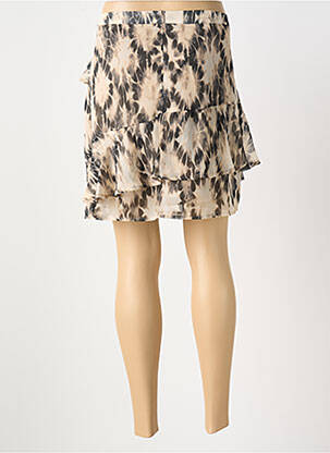 Jupe courte doublure beige ONLY femme