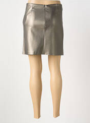 Jupe courte marron ORAIJE pour femme seconde vue