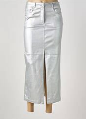 Jupe longue argent ATELIER DE MILA pour femme seconde vue