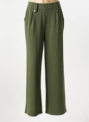 Pantalon droit vert ONLY pour femme seconde vue
