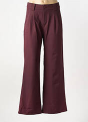 Pantalon flare rouge PEACE N'LOVE pour femme seconde vue