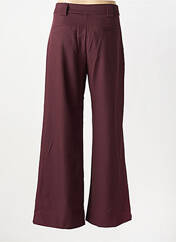 Pantalon flare rouge PEACE N'LOVE pour femme seconde vue